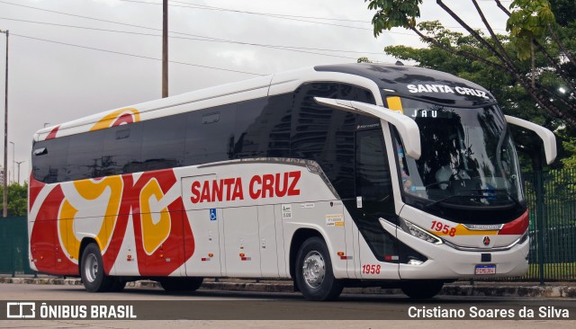 Viação Santa Cruz 1958 na cidade de São Paulo, São Paulo, Brasil, por Cristiano Soares da Silva. ID da foto: 10881387.