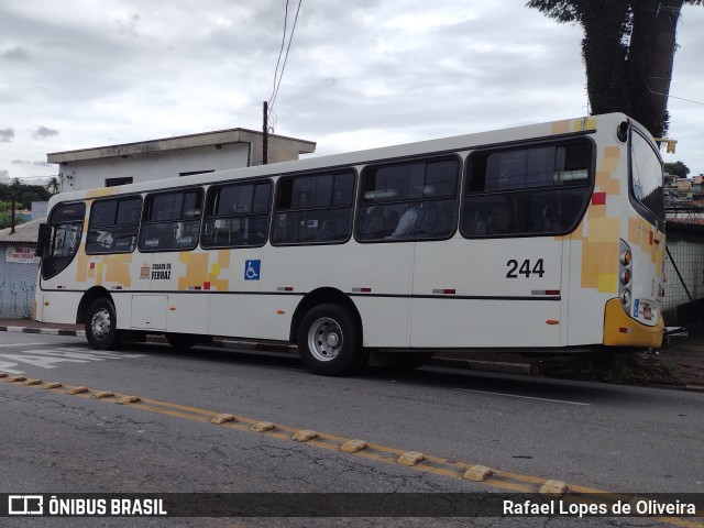 ATT - Alto Tietê Transportes Ferraz de Vasconcelos 244 na cidade de Ferraz de Vasconcelos, São Paulo, Brasil, por Rafael Lopes de Oliveira. Número da foto: #10881833.