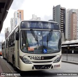 Viação Antonina 24409 na cidade de Curitiba, Paraná, Brasil, por Andre Santos de Moraes. Número da foto: #10880683.