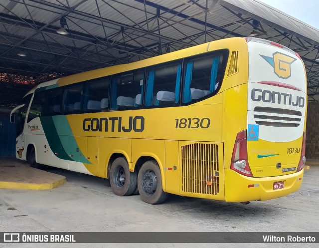 Empresa Gontijo de Transportes 18130 na cidade de Mantena, Minas Gerais, Brasil, por Wilton Roberto. Número da foto: #10885566.