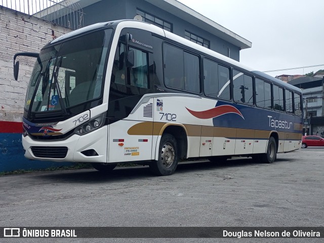 Taipastur Transportes Turísticos 7102 na cidade de São Paulo, São Paulo, Brasil, por Douglas Nelson de Oliveira. Número da foto: #10882898.
