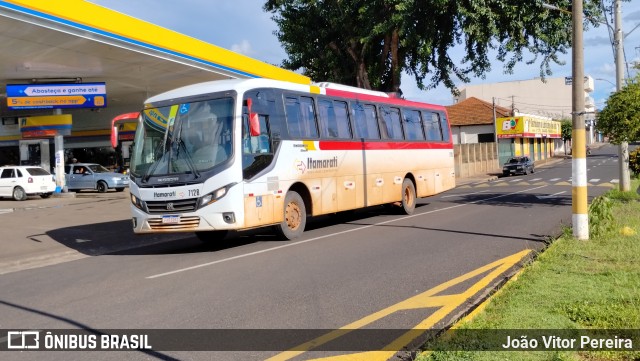 Expresso Itamarati 7128 na cidade de Fernandópolis, São Paulo, Brasil, por João Vitor Pereira. Número da foto: #10883026.