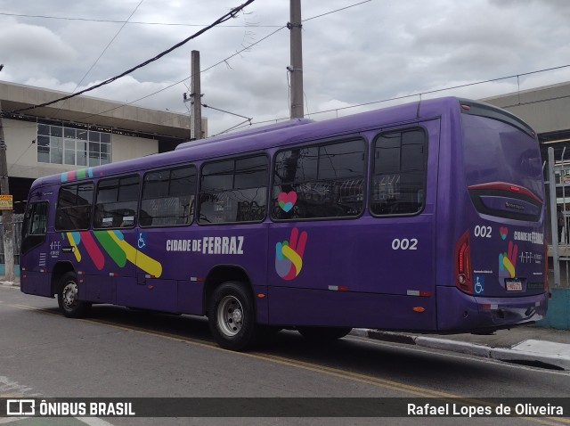 ATT - Alto Tietê Transportes Ferraz de Vasconcelos 002 na cidade de Ferraz de Vasconcelos, São Paulo, Brasil, por Rafael Lopes de Oliveira. Número da foto: #10885573.