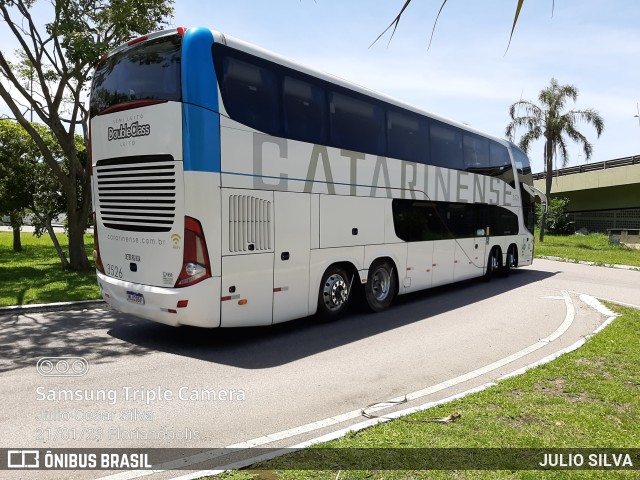 Auto Viação Catarinense 3526 na cidade de Florianópolis, Santa Catarina, Brasil, por JULIO SILVA. Número da foto: #10882748.