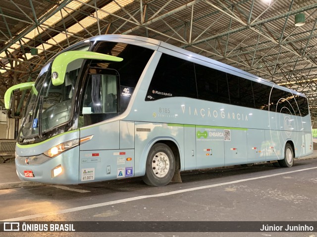 Viação Garcia 8185 na cidade de Bauru, São Paulo, Brasil, por Júnior Juninho. Número da foto: #10883601.