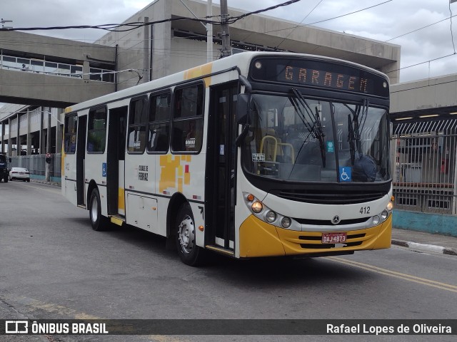 ATT - Alto Tietê Transportes Ferraz de Vasconcelos 412 na cidade de Ferraz de Vasconcelos, São Paulo, Brasil, por Rafael Lopes de Oliveira. Número da foto: #10885591.