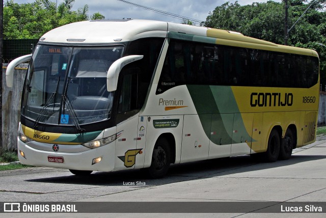 Empresa Gontijo de Transportes 18660 na cidade de Recife, Pernambuco, Brasil, por Lucas Silva. ID da foto: 10885822.