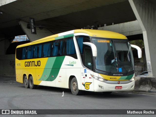 Empresa Gontijo de Transportes 16515 na cidade de Belo Horizonte, Minas Gerais, Brasil, por Matheus Rocha. ID da foto: 10884693.