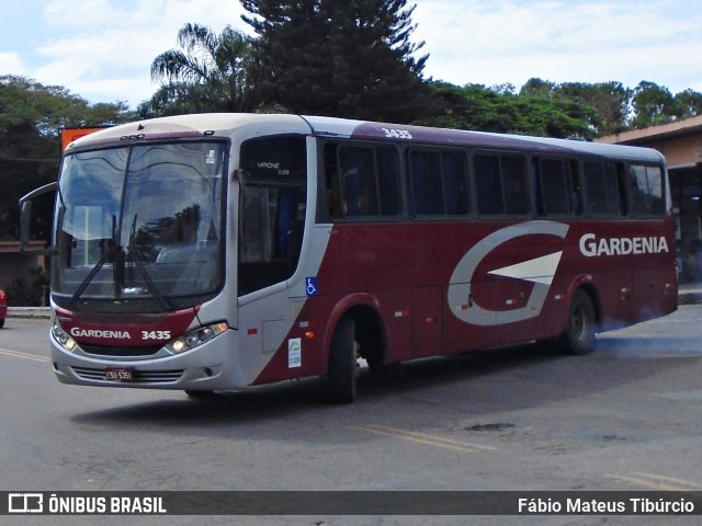 Expresso Gardenia 3435 na cidade de Três Corações, Minas Gerais, Brasil, por Fábio Mateus Tibúrcio. Número da foto: #10883386.
