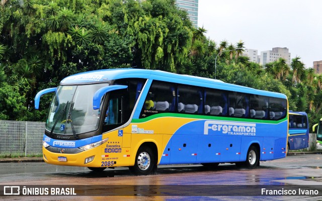 Fergramon Transportes 2085 na cidade de Curitiba, Paraná, Brasil, por Francisco Ivano. ID da foto: 10885253.