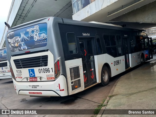 TCB - Sociedade de Transportes Coletivos de Brasília 01096 1 na cidade de Brasília, Distrito Federal, Brasil, por Brenno Santos. ID da foto: 10882909.