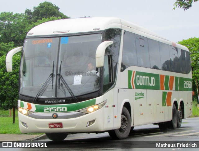 Empresa Gontijo de Transportes 21560 na cidade de Vitória, Espírito Santo, Brasil, por Matheus Friedrich. ID da foto: 10883161.