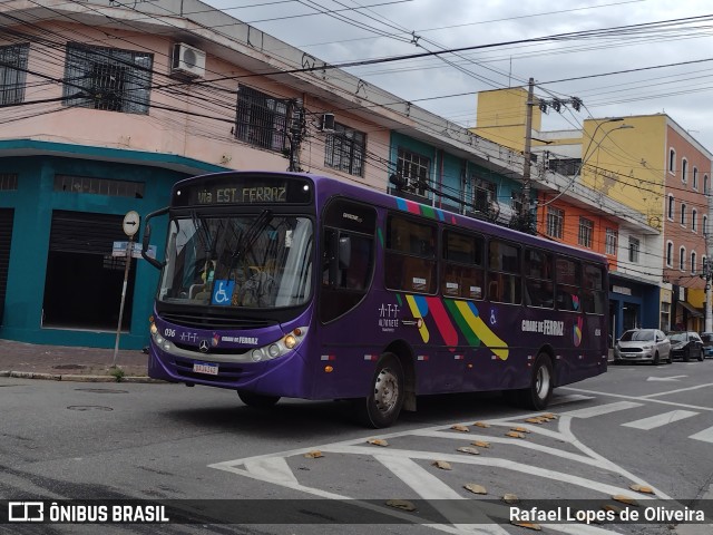 ATT - Alto Tietê Transportes Ferraz de Vasconcelos 036 na cidade de Ferraz de Vasconcelos, São Paulo, Brasil, por Rafael Lopes de Oliveira. Número da foto: #10883504.