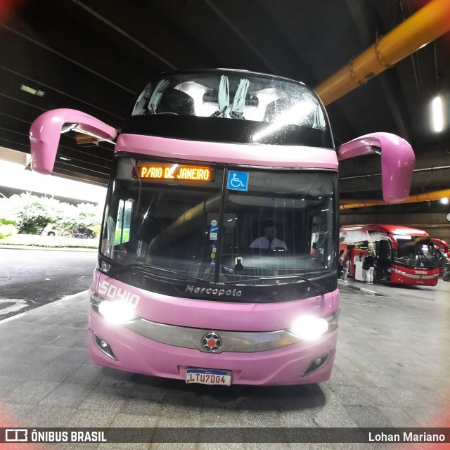 Viação Águia Branca 50410 na cidade de São Paulo, São Paulo, Brasil, por Lohan Mariano. Número da foto: #10885719.