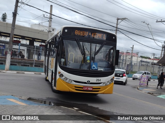 ATT - Alto Tietê Transportes Ferraz de Vasconcelos 264 na cidade de Ferraz de Vasconcelos, São Paulo, Brasil, por Rafael Lopes de Oliveira. Número da foto: #10883676.