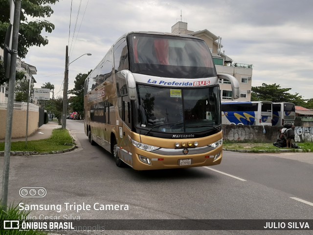 La Preferida Bus 0133 na cidade de Florianópolis, Santa Catarina, Brasil, por JULIO SILVA. ID da foto: 10882944.