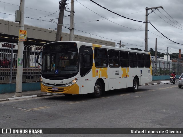 ATT - Alto Tietê Transportes Ferraz de Vasconcelos 030 na cidade de Ferraz de Vasconcelos, São Paulo, Brasil, por Rafael Lopes de Oliveira. Número da foto: #10883684.