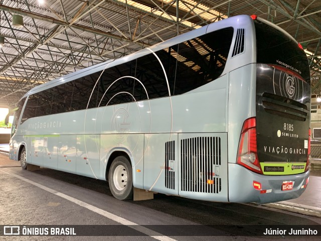 Viação Garcia 8185 na cidade de Bauru, São Paulo, Brasil, por Júnior Juninho. Número da foto: #10883593.