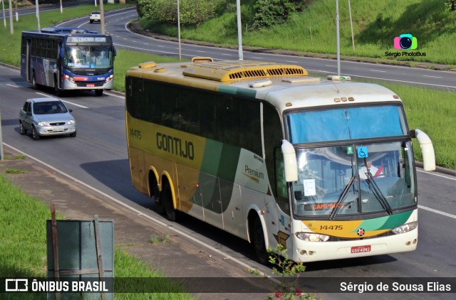 Empresa Gontijo de Transportes 14475 na cidade de Campinas, São Paulo, Brasil, por Sérgio de Sousa Elias. ID da foto: 10885132.