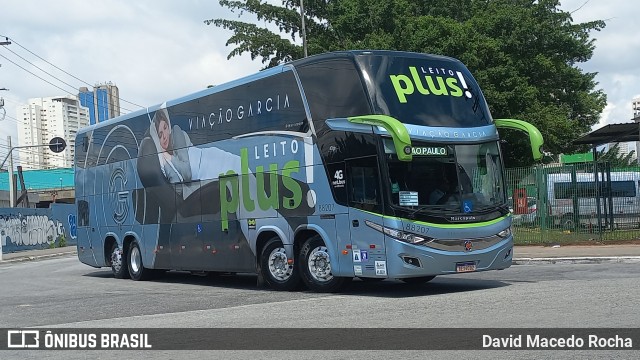 Viação Garcia 88207 na cidade de São Paulo, São Paulo, Brasil, por David Macedo Rocha. Número da foto: #10883327.