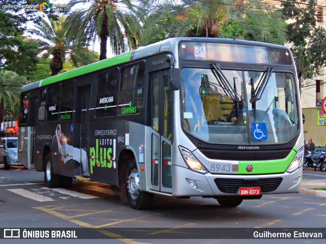 Viação Garcia 8943 na cidade de Maringá, Paraná, Brasil, por Guilherme Estevan. ID da foto: 10884844.