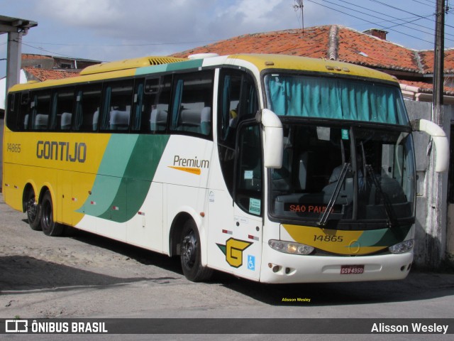 Empresa Gontijo de Transportes 14865 na cidade de Fortaleza, Ceará, Brasil, por Alisson Wesley. ID da foto: 10883826.