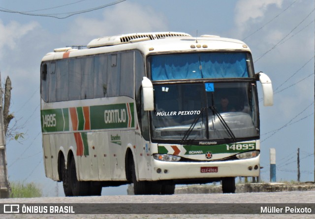 Empresa Gontijo de Transportes 14895 na cidade de Rio Largo, Alagoas, Brasil, por Müller Peixoto. Número da foto: #10884885.