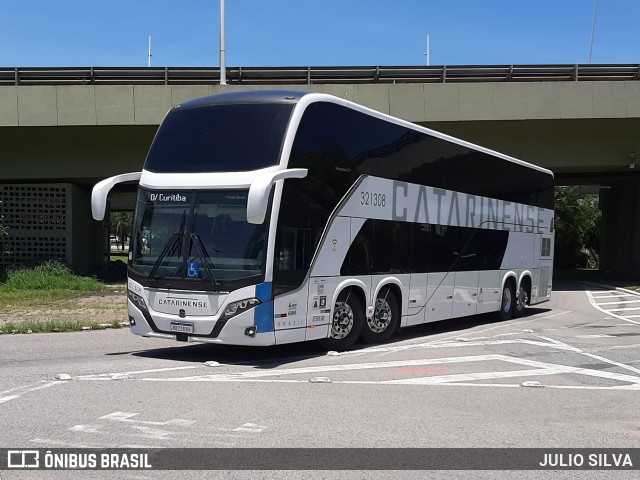 Auto Viação Catarinense 321308 na cidade de Florianópolis, Santa Catarina, Brasil, por JULIO SILVA. Número da foto: #10882847.