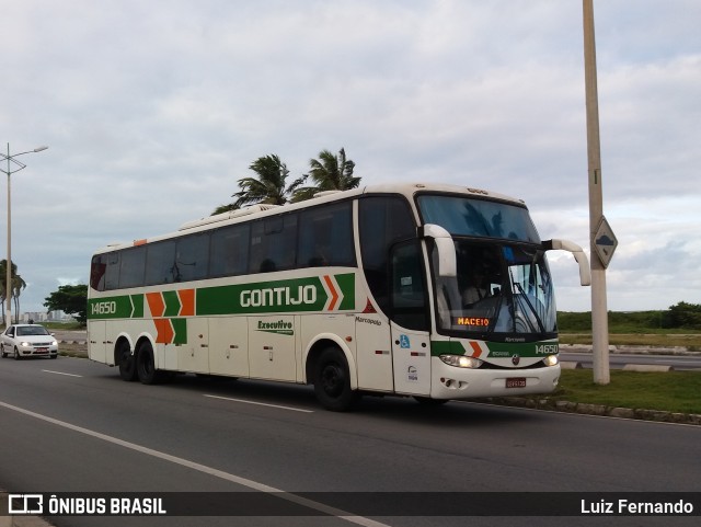 Empresa Gontijo de Transportes 14650 na cidade de Maceió, Alagoas, Brasil, por Luiz Fernando. ID da foto: 10883370.