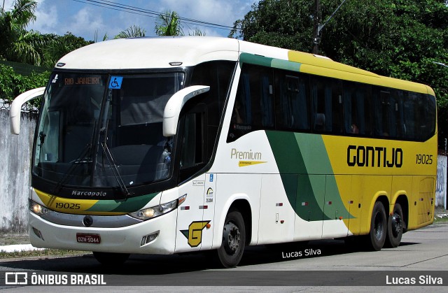 Empresa Gontijo de Transportes 19025 na cidade de Recife, Pernambuco, Brasil, por Lucas Silva. ID da foto: 10885119.