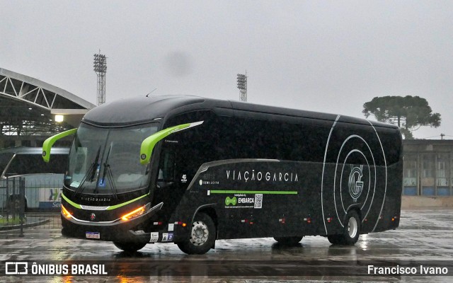 Viação Garcia 82019 na cidade de Curitiba, Paraná, Brasil, por Francisco Ivano. Número da foto: #10883971.