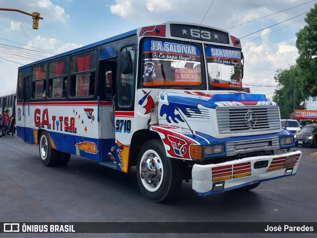 Empresa De Transporte Avay - Linea 63 9710 na cidade de San Lorenzo, Central, Paraguai, por José Paredes. Número da foto: #10834474.
