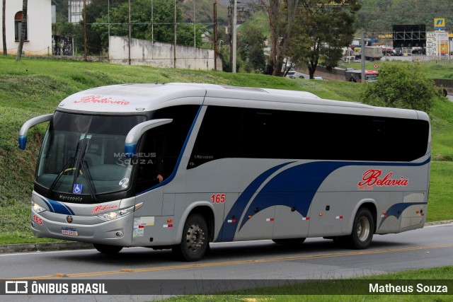 Transportes e Turismo Ltda Belavia 165 na cidade de Aparecida, São Paulo, Brasil, por Matheus Souza. Número da foto: #10837281.