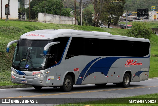 Transportes e Turismo Ltda Belavia 165 na cidade de Aparecida, São Paulo, Brasil, por Matheus Souza. ID da foto: 10837281.