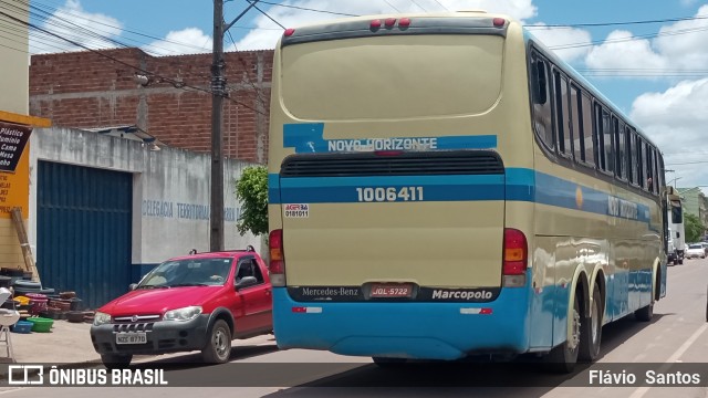 Viação Novo Horizonte 1006411 na cidade de Barra da Estiva, Bahia, Brasil, por Flávio  Santos. ID da foto: 10834497.