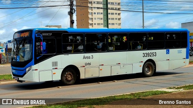 Urbi Mobilidade Urbana 339253 na cidade de Samambaia, Distrito Federal, Brasil, por Brenno Santos. ID da foto: 10835626.