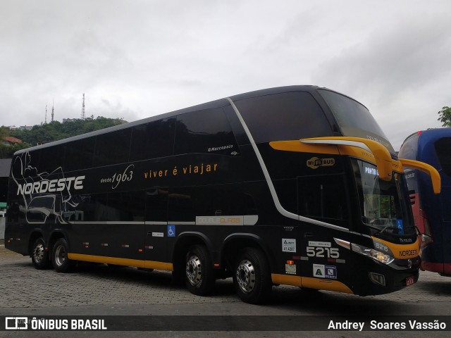 Expresso Nordeste 5215 na cidade de Santos, São Paulo, Brasil, por Andrey  Soares Vassão. ID da foto: 10834982.