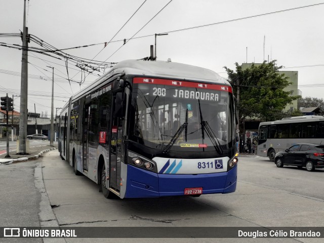 Next Mobilidade - ABC Sistema de Transporte 8311 na cidade de São Paulo, São Paulo, Brasil, por Douglas Célio Brandao. Número da foto: #10887603.
