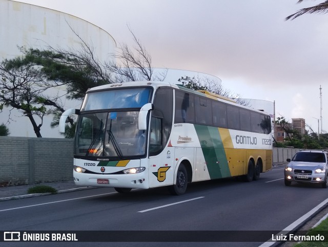 Empresa Gontijo de Transportes 17220 na cidade de Maceió, Alagoas, Brasil, por Luiz Fernando. ID da foto: 10887052.