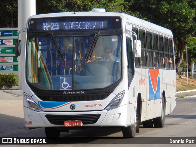 Reunidas Transportes Urbanos 08118 na cidade de Natal, Rio Grande do Norte, Brasil, por Dennis Paz. Número da foto: #10888384.