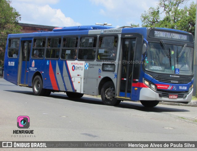 Transportes Capellini 19.038 na cidade de Campinas, São Paulo, Brasil, por Henrique Alves de Paula Silva. Número da foto: #10886676.