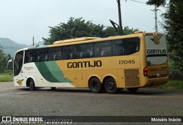 Empresa Gontijo de Transportes 17045 na cidade de Cubatão, São Paulo, Brasil, por Moiséis Inácio. Número da foto: #10886186.