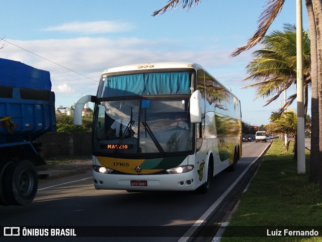 Empresa Gontijo de Transportes 17165 na cidade de Maceió, Alagoas, Brasil, por Luiz Fernando. Número da foto: #10887025.