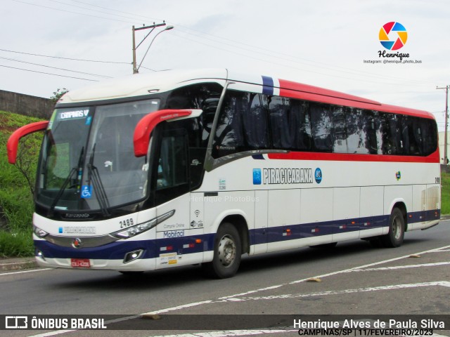 Viação Piracicabana 2489 na cidade de Campinas, São Paulo, Brasil, por Henrique Alves de Paula Silva. Número da foto: #10886620.