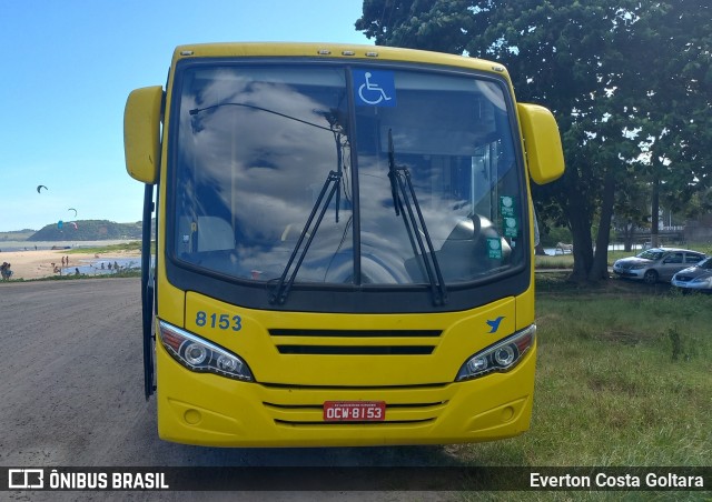 Viação Sudeste 8153 na cidade de Piúma, Espírito Santo, Brasil, por Everton Costa Goltara. ID da foto: 10887887.