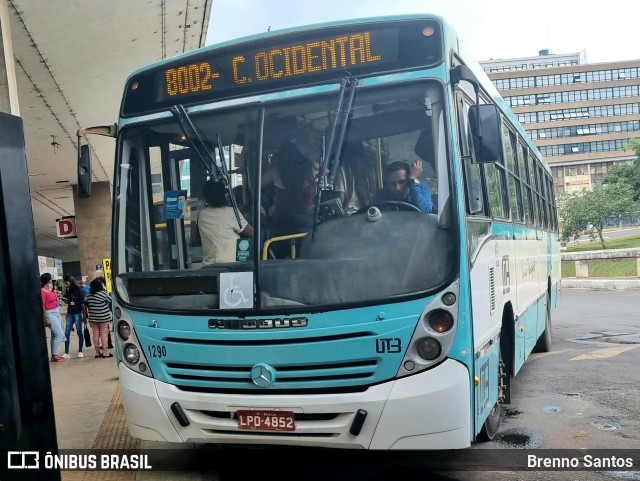 UTB - União Transporte Brasília 1290 na cidade de Brasília, Distrito Federal, Brasil, por Brenno Santos. Número da foto: #10888173.