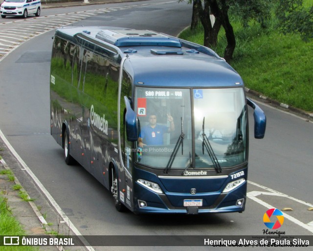 Viação Cometa 721512 na cidade de Campinas, São Paulo, Brasil, por Henrique Alves de Paula Silva. ID da foto: 10886622.