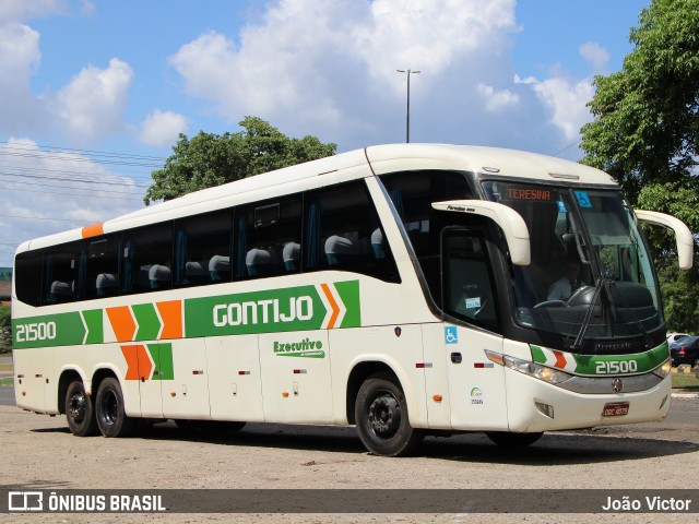 Empresa Gontijo de Transportes 21500 na cidade de Teresina, Piauí, Brasil, por João Victor. ID da foto: 10893219.