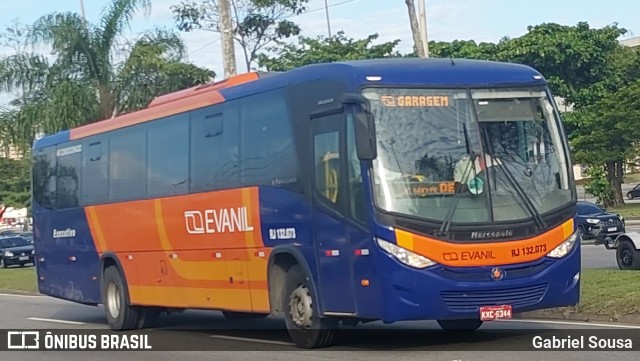 Evanil Transportes e Turismo RJ 132.073 na cidade de Rio de Janeiro, Rio de Janeiro, Brasil, por Gabriel Sousa. Número da foto: #10891073.