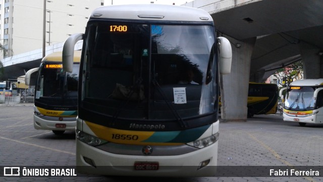 Empresa Gontijo de Transportes 18550 na cidade de Belo Horizonte, Minas Gerais, Brasil, por Fabri Ferreira. ID da foto: 10891474.